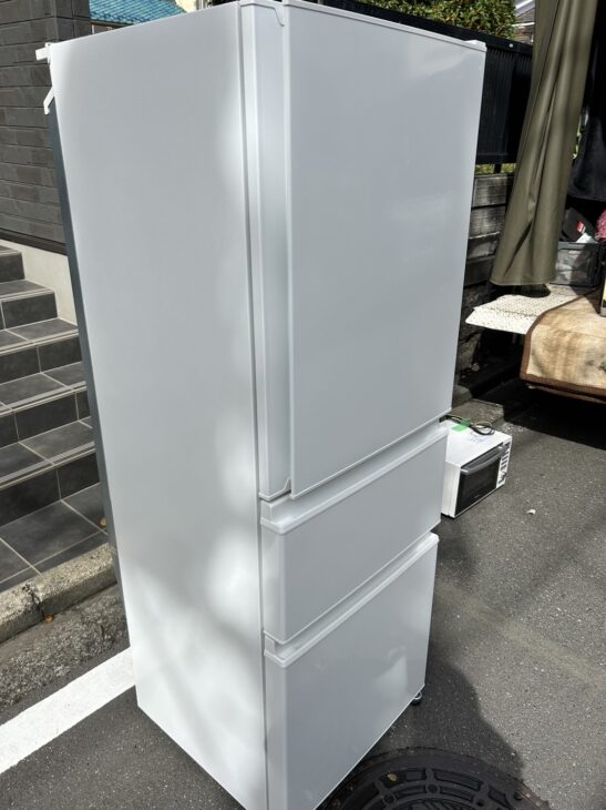 三菱電機 『10年延長保証対象』三菱電機 MR-C33H-W 冷蔵庫 3ドア