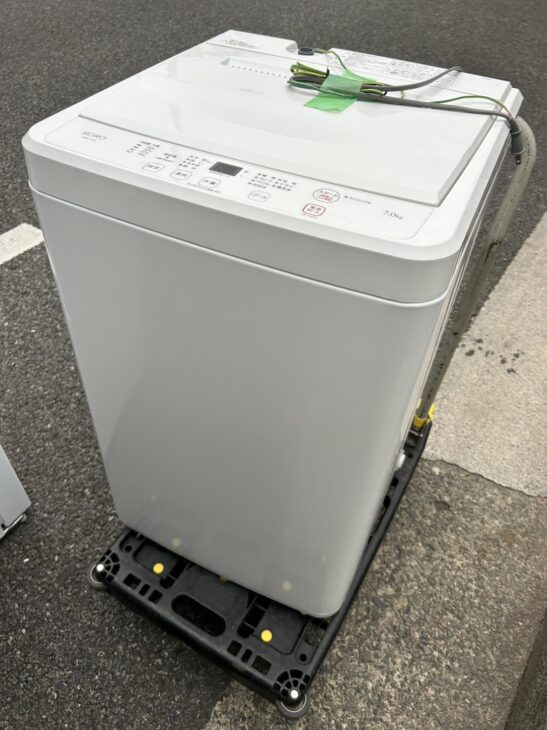 兵庫県神戸市にて YAMADA (ヤマダ) 7.0kg 全自動洗濯機 YWM-T70L 出張