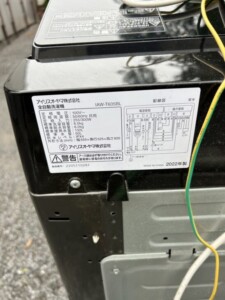 IRIS OHYAMA(アイリスオーヤマ)6.0キロ 全自動洗濯機 IAW-T605BL 2022年製