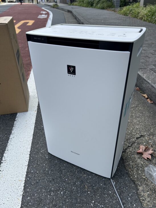 展示品 未使用 シャープ 空気清浄機 KI-PX70-W 未使用品を加古川市で【高価買取】シャープ 加湿空気清浄機 KI