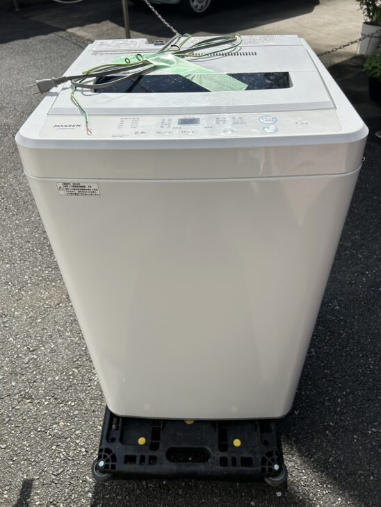 福岡市東区】maxzen(マクスゼン) 2023年製 洗濯機 W50WP01を買取 