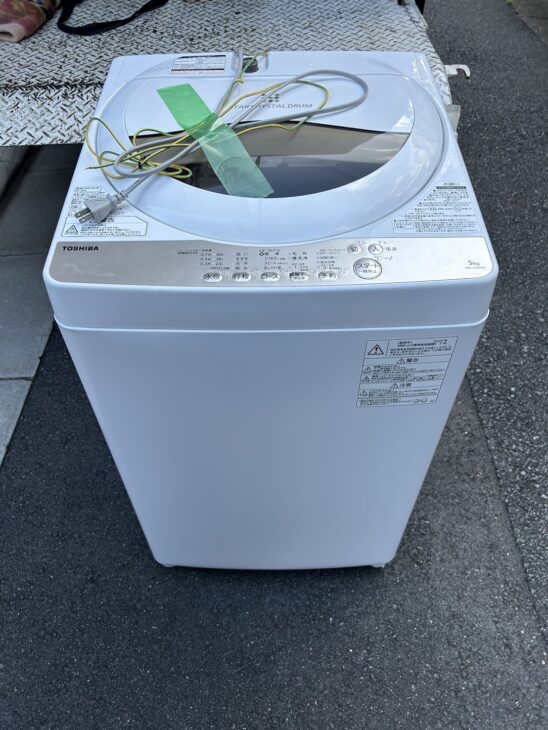 TOSHIBA（東芝）5.0キロ 全自動洗濯機 AW-5G8 2020年製