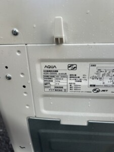 AQUA(アクア)5.0キロ 全自動洗濯機 AQW-GS50G 2019年製