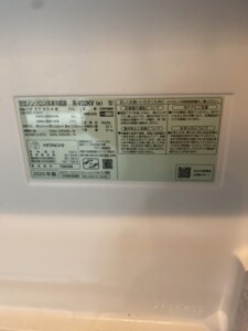HITACHI(日立)315L 3ドア冷蔵庫 R-V32KV(K) 2020年製