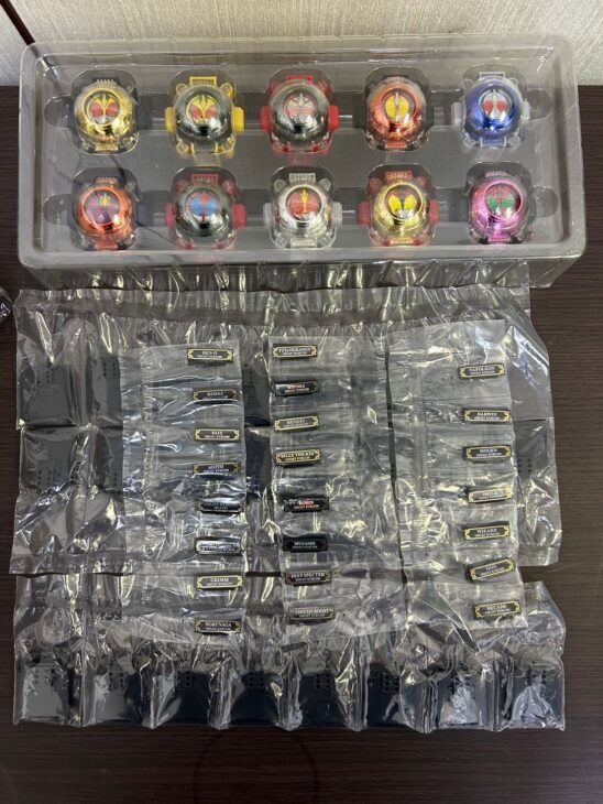 レジェンドライダーゴーストアイコンセット　キラキラメッキVer. 新品未使用 抽選販売】レジェンドライダーゴーストアイコンセット(キラキラ