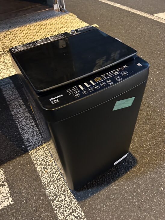 岡山県岡山市に出張し【高価買取】ご案内。Hisense 洗濯機 HW