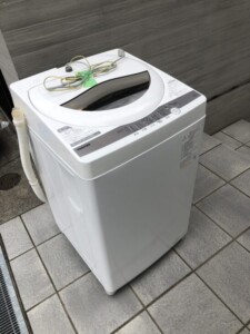 TOSHIBA(東芝)5.0キロ 全自動洗濯機 AW-5G9(W) 2021年製