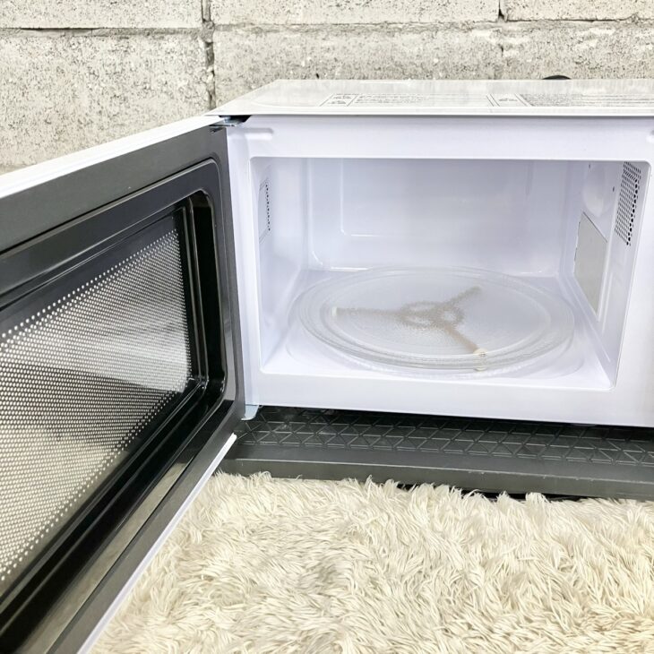 店頭引き渡し 中古 YAMAZEN 山善 電子レンジ OB-R17TA キッチン家電 2024年製【高価買取】山善）電子レンジ OB-R17TA（W) 山形市に出張しま
