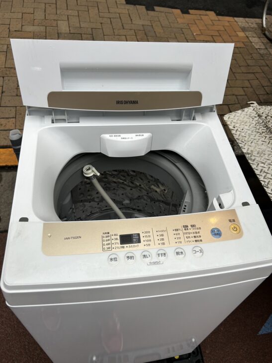 アイリスオーヤマ 2021年製の洗濯機 IAW-T502ENを栃木市藤岡町で アイリスオーヤマ 2021年製の洗濯機 IAW-T502ENを栃木市藤岡町で