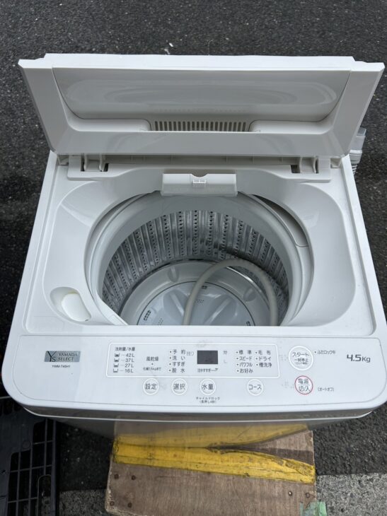 ①✅ヤマダ電機洗濯機✅送料設置無料 ✅YWM-T45A1✅ ✓ヤマダ電機洗濯機✓ ✓YWM-T45A1✓