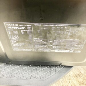 MAXZEN(マクスゼン)電子レンジ JM18GZ01 2023年製