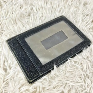 GUCCI(グッチ)カードケース パスケース GGキャンバス ブラック