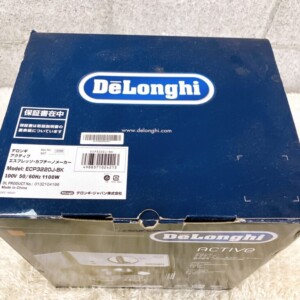 DeLonghi(デロンギ)エスプレッソ・カプチーノメーカー ECP3220J-BK
