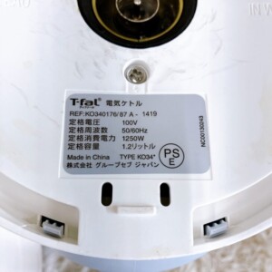 T-fal(ティファール)電気ケトル KO3401