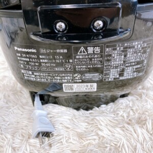 Panasonic(パナソニック)IHジャー炊飯器 SR-KT060 2023年製