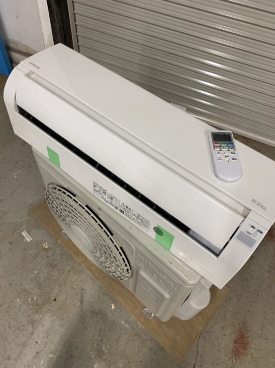 RAS-AJ22J(W) エアコン本体 2019年製 白くまくん HITACHI（ヒタチ）：日立ルームエアコン 白くまくん