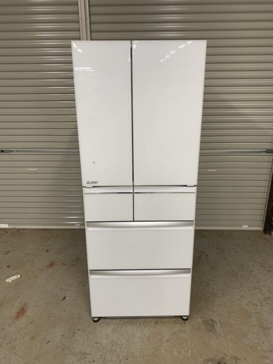MITSUBISHI（三菱）470L 6ドア冷蔵庫 MR-WX47LF-W 2020年製