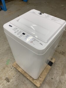 YAMADA(ヤマダ)4.5キロ 全自動洗濯機 YWM-T45H1 2021年製
