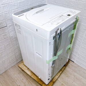 SHARP(シャープ)5.5キロ 全自動洗濯機 ES-GE5C-W 2019年製