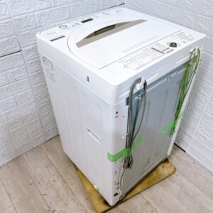 SHARP(シャープ)4.5キロ 全自動洗濯機 ES-GE4D-C 2020年製