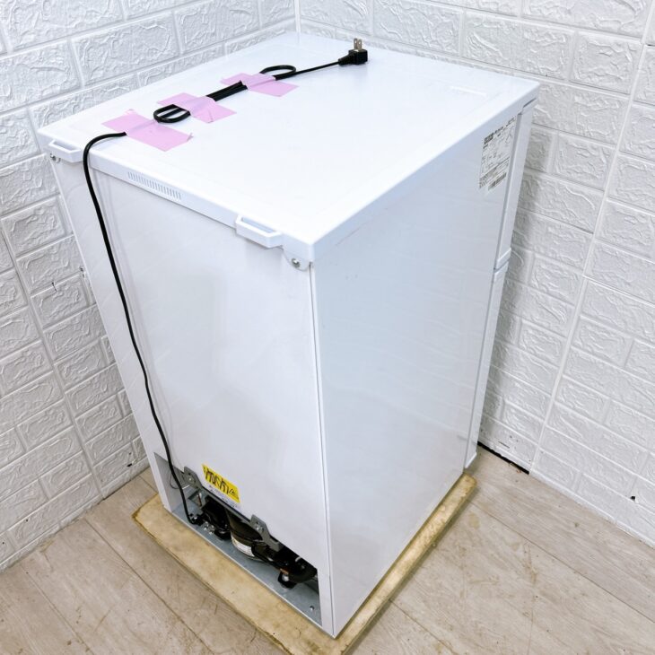 1ドア 冷蔵庫 小型 コンパクト 直冷式 高級感 ガラスドア