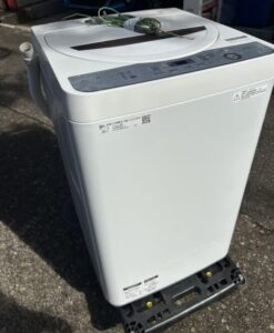 SHARP(シャープ)4.5キロ 全自動洗濯機 ES-GE4C 2019年製