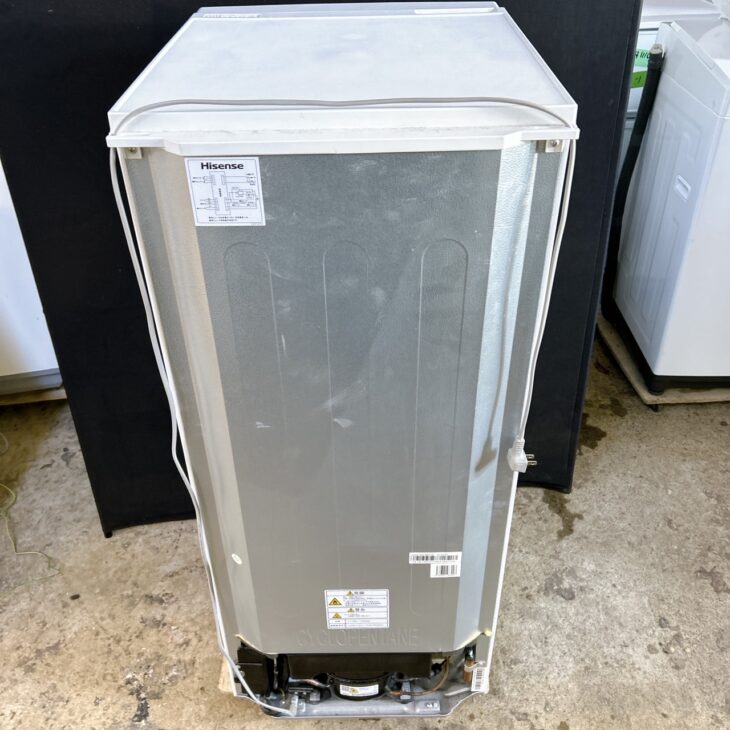 2020年製のHisense 2ドア冷蔵庫 HR-D1302 日野市三沢に出張し