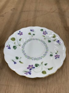ノリタケ カップソーサー Bone China バイオレットドリーム 9906 すみれ