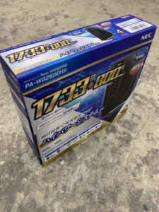 NEC 無線LANルーター PA-WG2600HS