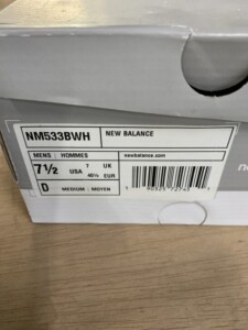 NEW BALANCE(ニューバランス)スケボー用シューズ ヌメリック 25.5センチ