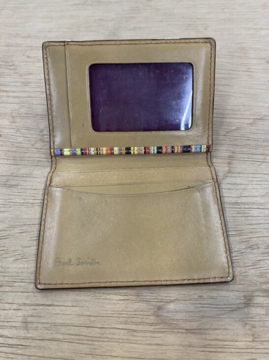 ベージュカラーのPaul Smith（ポールスミス）カードケース【買取】佐倉