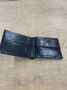 Paul Smith(ポールスミス)二つ折り財布 ブラック メンズ