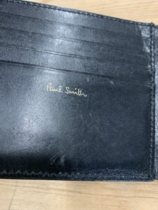 Paul Smith(ポールスミス)二つ折り財布 ブラック メンズ