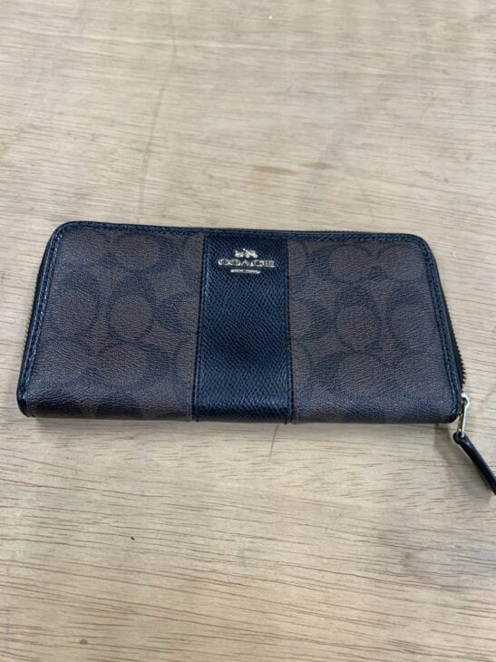 COACH（コーチ）長財布 シグネチャー ブラウン