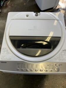 TOSHIBA(東芝)7.0キロ 全自動洗濯機 AW-7G9BK(W) 2021年製