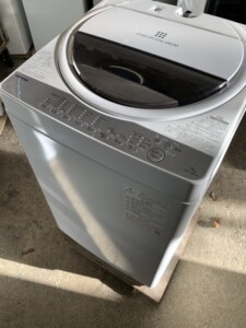 TOSHIBA(東芝)7.0キロ 全自動洗濯機 AW-7G9BK(W) 2021年製