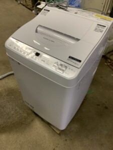 SHARP(シャープ)5.5キロ 電気洗濯乾燥機 ES-TX5C-S 2019年製
