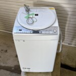 SHARP(シャープ)8.0キロ 電気洗濯乾燥機 ES-TX8D-W 2019年製
