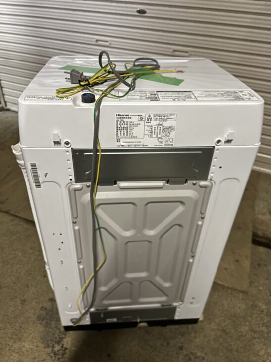 送料込☆2024年☆美品☆ハイセンス6.0kg 洗濯機 HW-T60H