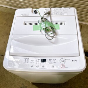 YAMADA(ヤマダ)6.0キロ 全自動洗濯機 YWM-T60H1 2020年製