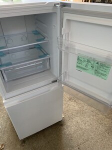 AQUA(アクア)137L 2ドア冷蔵庫 AQR-14R(W)2024年製