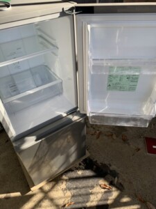 AQUA(アクア)126L 2ドア冷蔵庫 AQR-13K(S) 2021年製