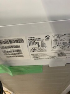 Haier(ハイアール)5.5キロ 全自動洗濯機 JW-U55HK 2022年製