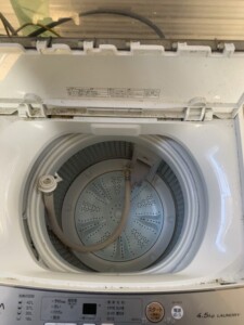 AQUA(アクア)4.5キロ 全自動洗濯機 AQW-S45J(W)2020年製