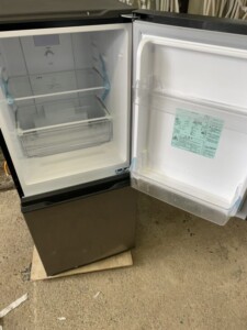 AQUA(アクア)135L 2ドア冷蔵庫 AQR-14N(S) 2023年製