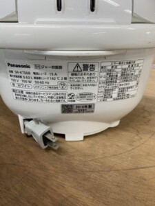 Panasonic(パナソニック)IHジャー炊飯器 SR-KT068 2019年製