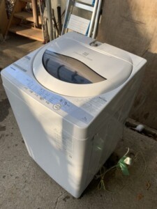 TOSHIBA(東芝)5.0キロ 全自動洗濯機 AW-5G9(W)2020年製
