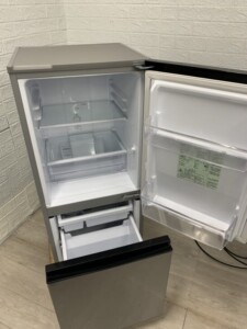 AQUA(アクア)126L 2ドア冷蔵庫 AQR-J13K(S) 2021年製