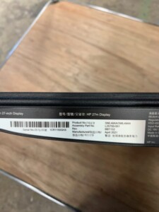 hp モニター 3WL48AA 2021年製