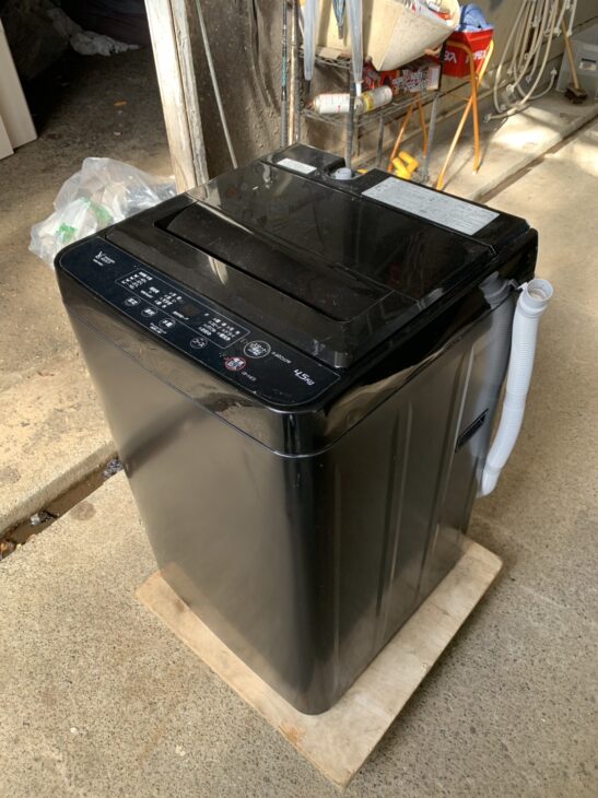 ヤマダセレクト 全自動洗濯機 YWM-T45LW 4.5kg J0417